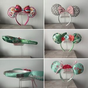 Disney Minnie Mouse Ears Headband Bundle (4)